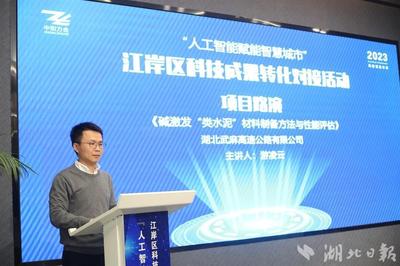 人工智能賦能智慧城市 江岸區科技成果轉化對接活動助力數字文化創意軟件開發
